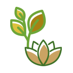 Transparent Botanical Icon